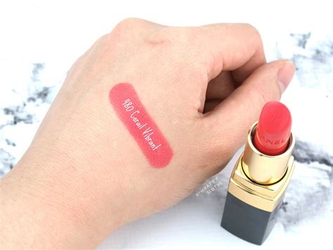 chanel rouge coco corail vibrant|Chanel Rouge Coco shine.